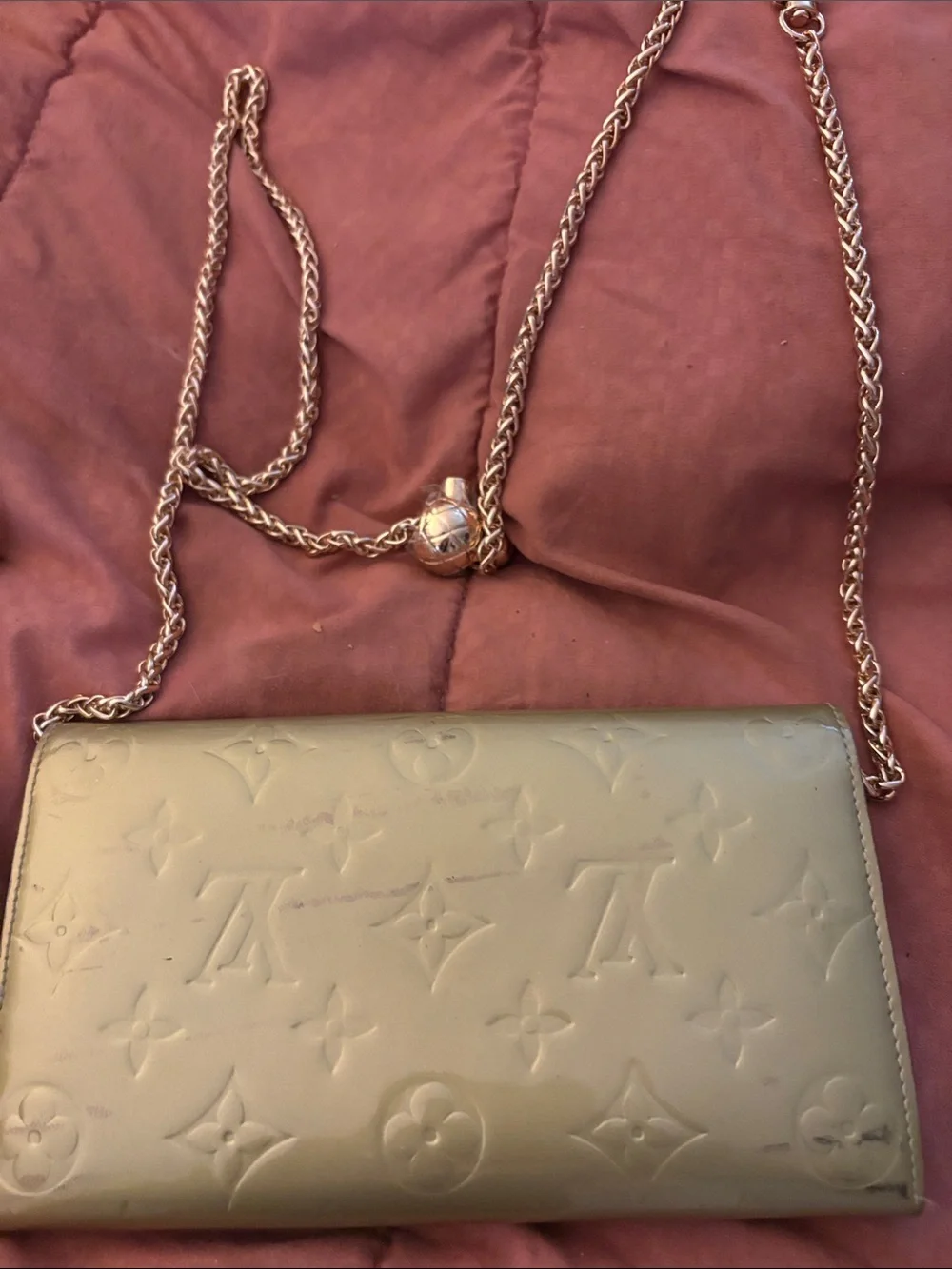 Louis Vuitton monogram embossed